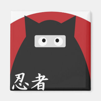 Ninja Kitty Magnet