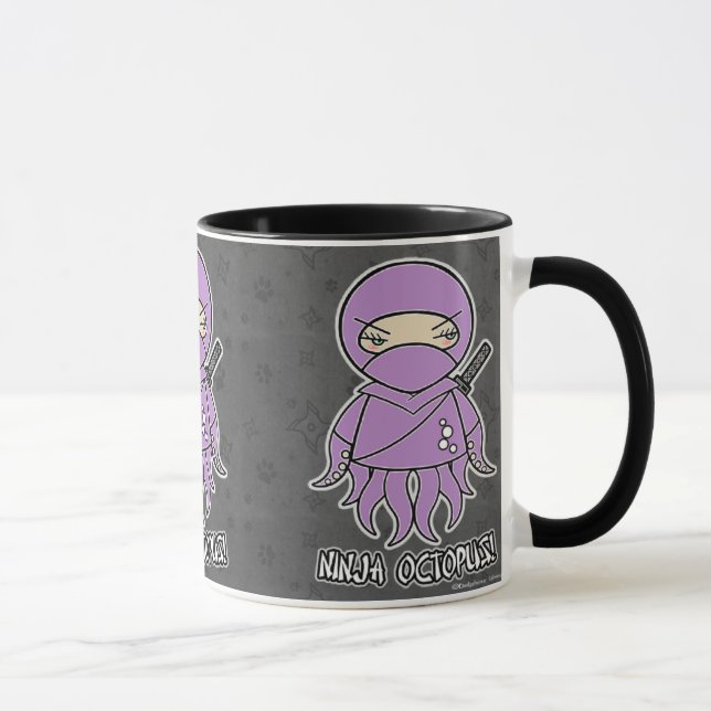 Ninja Krake! Tasse (Rechts)