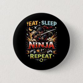 Ninja Lebensschleife Button