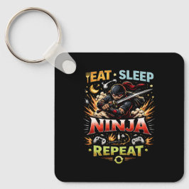 Ninja-Lebensschleife Schlüsselanhänger