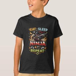 Ninja-Lebensschleife T-Shirt