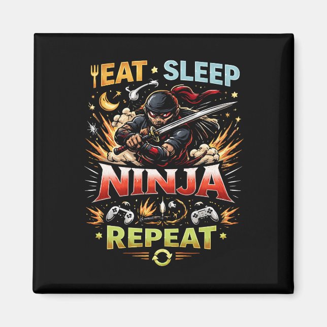 Ninja Life Loop Magnet (Vorne)