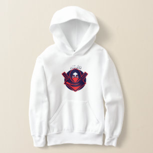 Ninja-Logo – Fettes Krieger-Emblem Hoodie