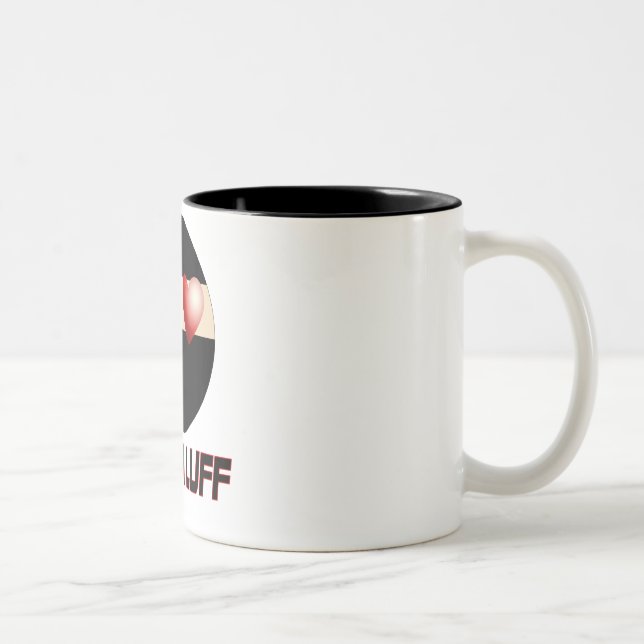 Ninja Luff-Schale Zweifarbige Tasse (Rechts)