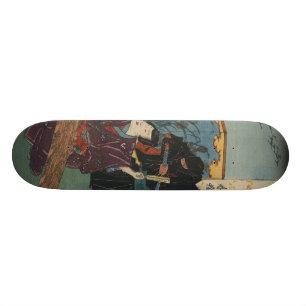 Ninja Malerei circa 1853 Skateboard