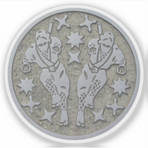 Ninja Manhole Aufkleber