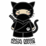 Ninja Miezekatze! Foto-Skulptur Freistehende Fotoskulptur<br><div class="desc">Herrliche Foto-Skulptur,  die meinen Ninjadorables Ninja Kitty kennzeichnet! Geschaffen durch mich,  der Künstler Delphine Lévesque Demers!</div>