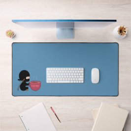 Ninja minuscule avec grand café bleu Mug