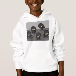 Ninja mit Kapuze Sweatshirt (Jugend)