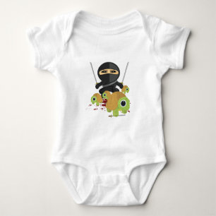 Ninja mit Schildkröten Baby Strampler