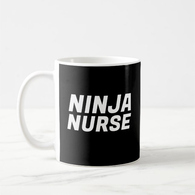 NINJA NURSE KAFFEE TASSE (Links)