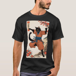 Ninja Paws: Mitternachtsstreik T-Shirt