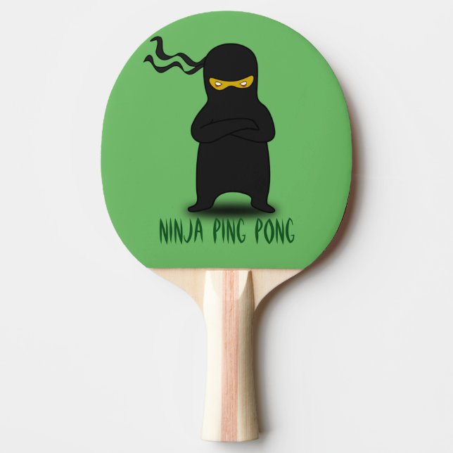 Ninja Ping Pong Paddle Tischtennis Schläger (Vorderseite)