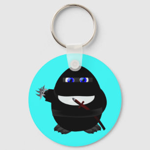 Ninja Pinguin Schlüsselanhänger