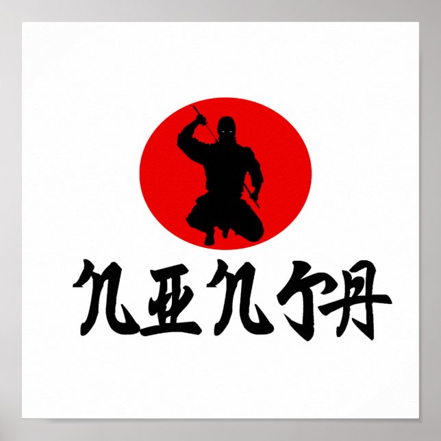 Ninja Poster (Vorne)