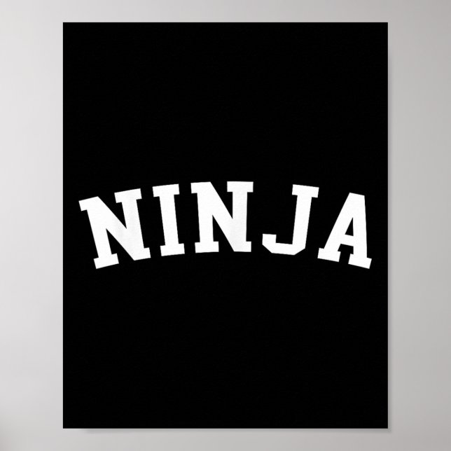 Ninja Poster (Vorne)
