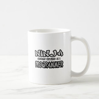 Ninja...Programmierer Kaffeetasse