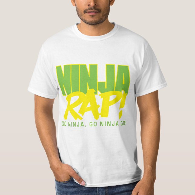 Ninja Rap! Gehen Ninja, gehen Ninja gehen! T-Shirt (Vorderseite)