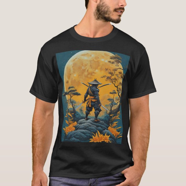 Ninja samurai tshirt (Vorderseite)