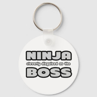 Ninja schlau als der Boss verkleidet Schlüsselanhänger