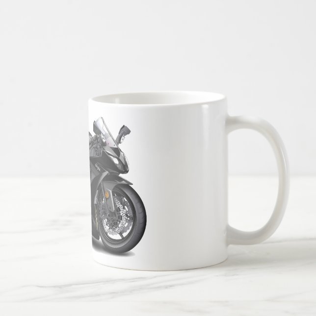 Ninja schwarzes Fahrrad Kaffeetasse (Rechts)