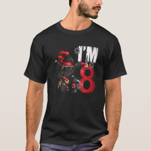 Ninja Shadow Warrior Ich bin neun Jahre alt T-Shirt