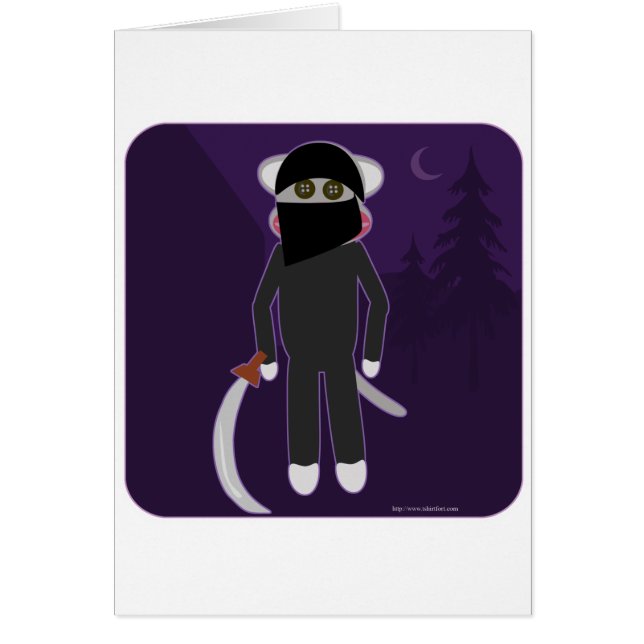 Ninja Sock Monkey (Vorne)
