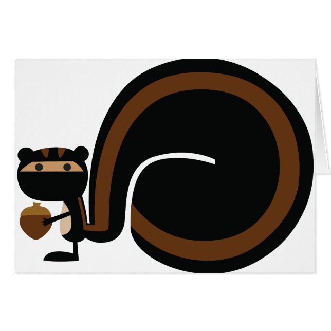 Ninja Squirrel (Vorderseite (Horizontal))