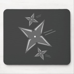 Ninja Stars Mousepad