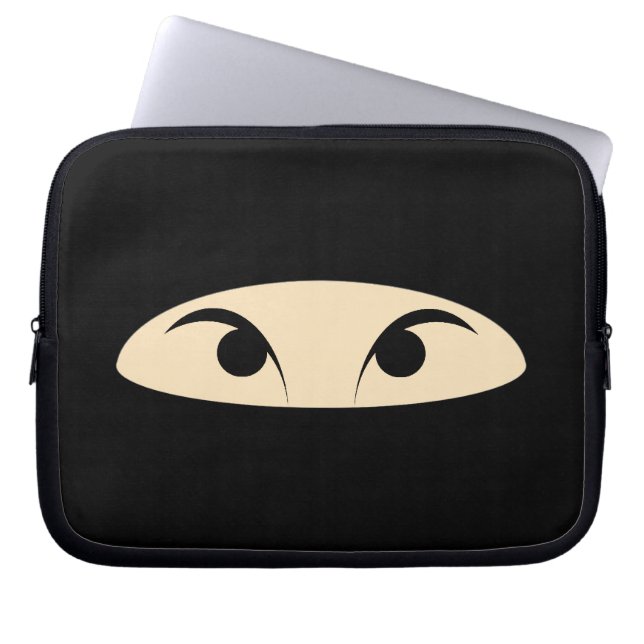 Ninja stellen gegenüber laptopschutzhülle (Vorderseite)