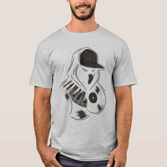 Ninja Sweat - shirt à capuche de piano Neon Vinyl (Devant)