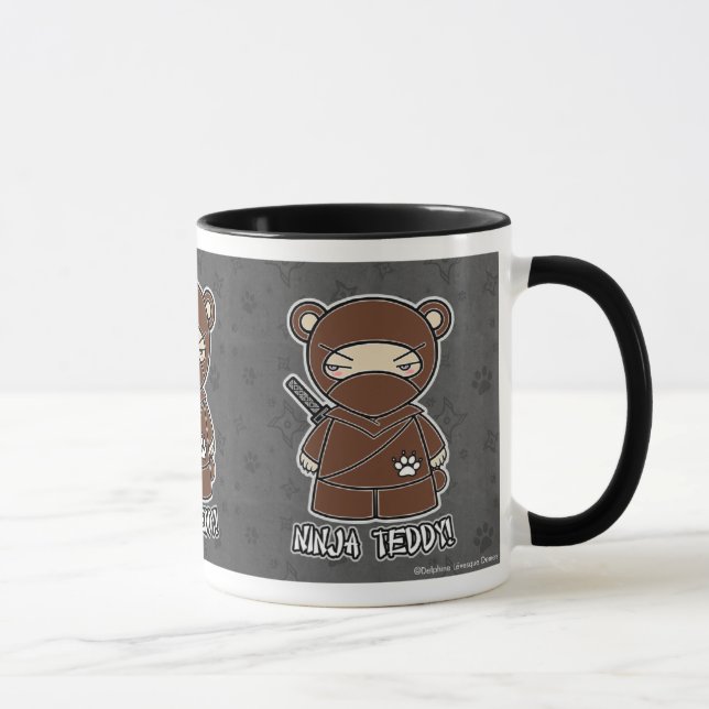 Ninja Teddybär! Tasse (Rechts)