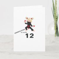 Ninja Thema Geburtstag Gruß