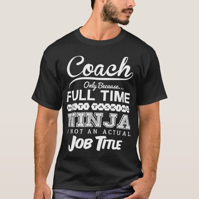 Ninja Trainer-lustige T-Shirt Geschenk-Idee (Vorderseite)