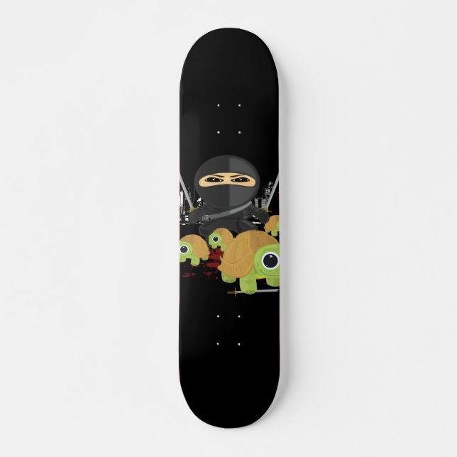 Ninja und Schildkröten Skateboard (Vorne)