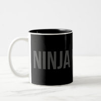Ninja Waffen-Kaffee-Tasse