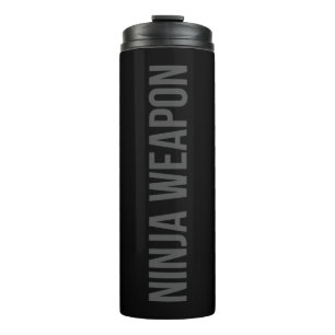 Ninja Waffen-Thermalflasche Thermosbecher