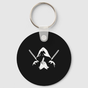 Ninja Warrior Bushido Samurai Sword Fighter Martia Schlüsselanhänger