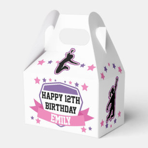 Ninja Warrior Girls Birthday Favor Box Geschenkschachtel