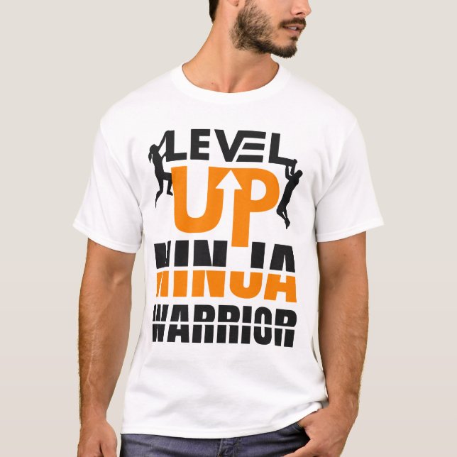 Ninja Warrior Hero's Journey T-Shirt (Vorderseite)