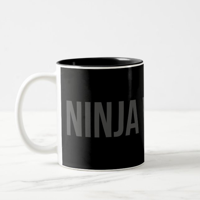 Ninja Weapon Coffee Mug Zweifarbige Tasse (Links)