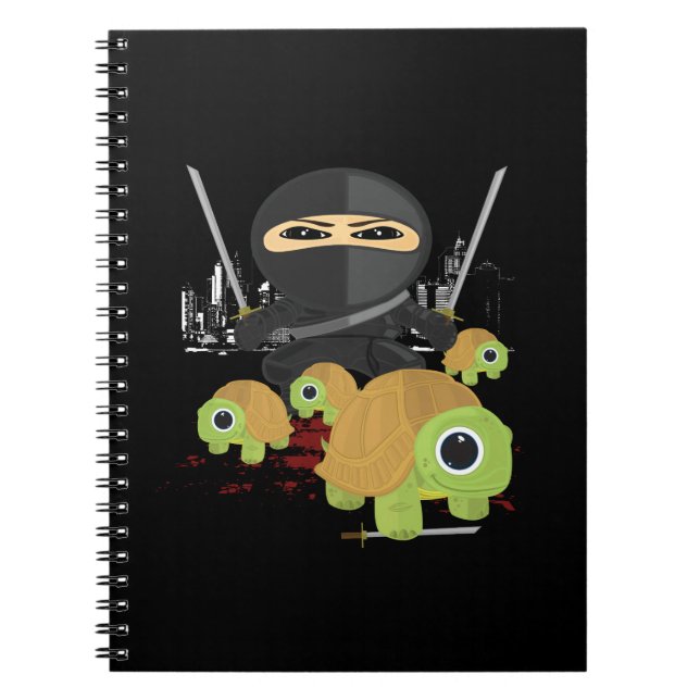 Ninja with Turtles Notizblock (Vorderseite)