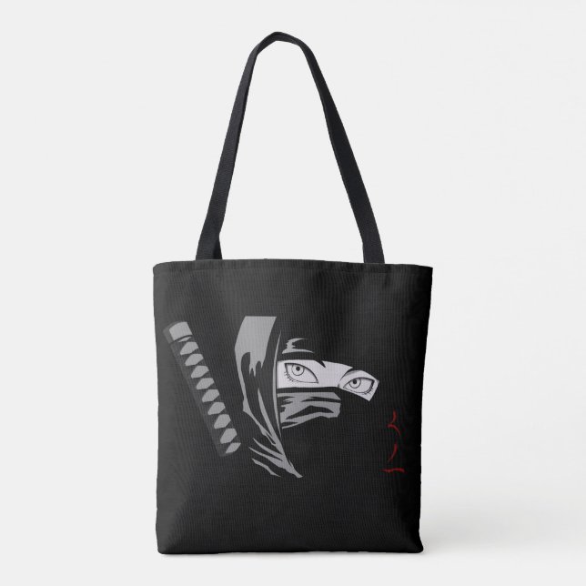 Ninja Woman Kunoichi Tasche (Rückseite)