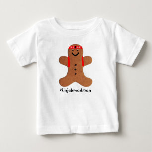 Ninjabreadman biscuit (Cookie) Baby T-shirt
