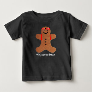 Ninjabreadman biscuit (Cookie) Baby T-shirt