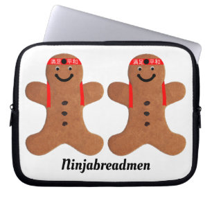Ninjabreadman biscuit (cookie) Electronics Bag Laptopschutzhülle