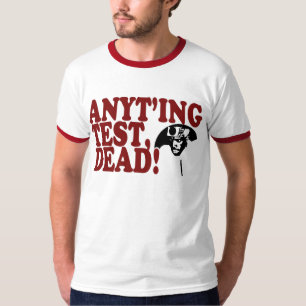 Ninjaman alles Test-toter Wecker-T - Shirt