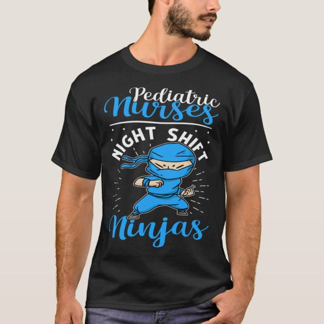 Ninjas Ninjas Night Shift T-Shirt (Vorderseite)