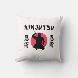 Ninjutsu Rising Sun Kissen