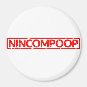Ninkompoop-Briefmarke Magnet